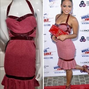 Bebe tweed dress size 6